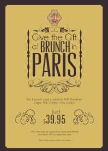 Paris Creperie Handout Ad 1