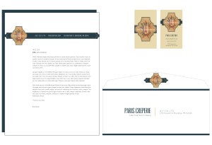 Paris Creperie Stationary Suite 19x13